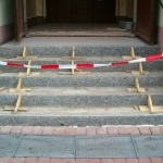 Remont schodów kościelnych